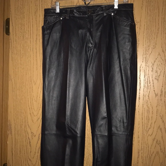 Pants - Leather pants